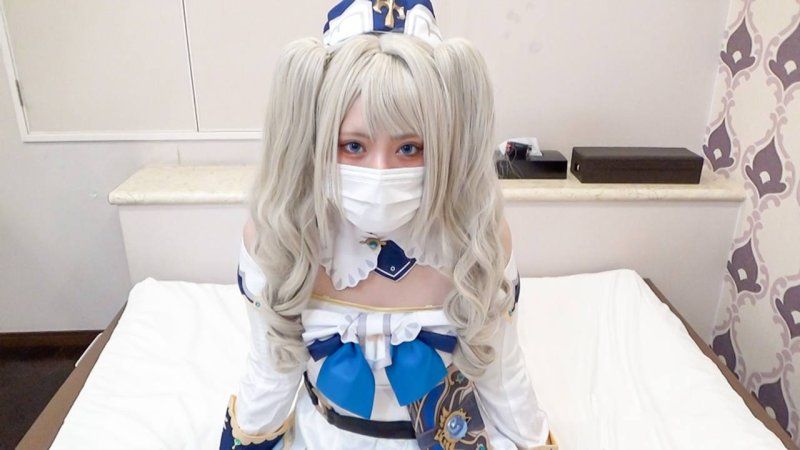 【無碼/期間限定再販】原神芭○拉醬，被插入最深處高潮停不下來！對素人角色扮演者進行認真口交＆惡魔活塞運動大量中出！